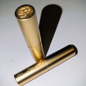 Too Faced Gold Lipstick